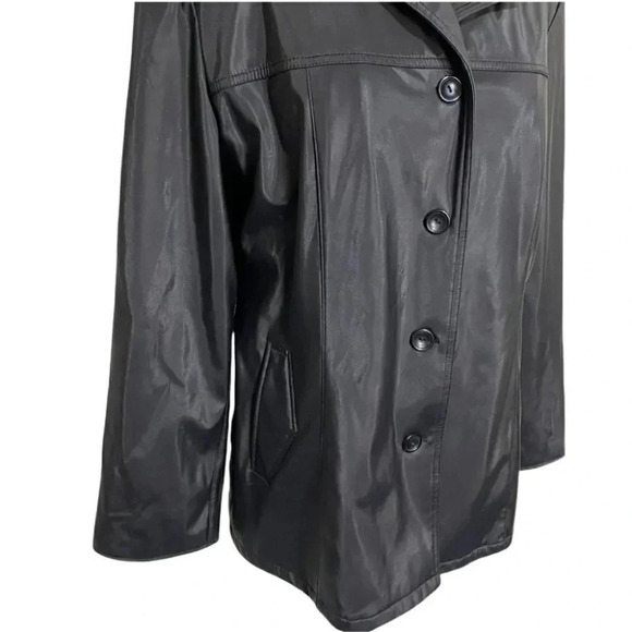 CS Signature M Black rain/wind resistant classic coat - Picture 5 of 7